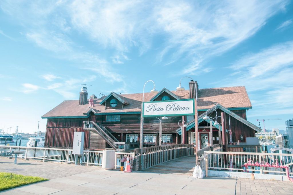 Waterfront Dining in Alameda, California Pasta Pelican Restaurant